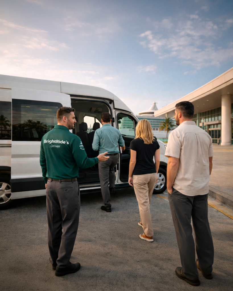 Cruise port transportation in Miami and Fort Lauderdale